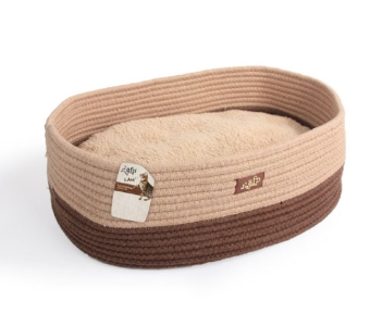All for Paws Oval Rope Cat Bed