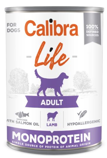 Calibra - Dog Life Can Wet Food Monoprotein 400G