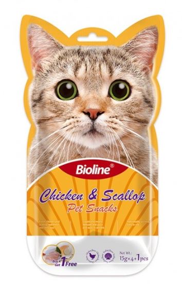 Bioline - Cat Treats - 5X15G