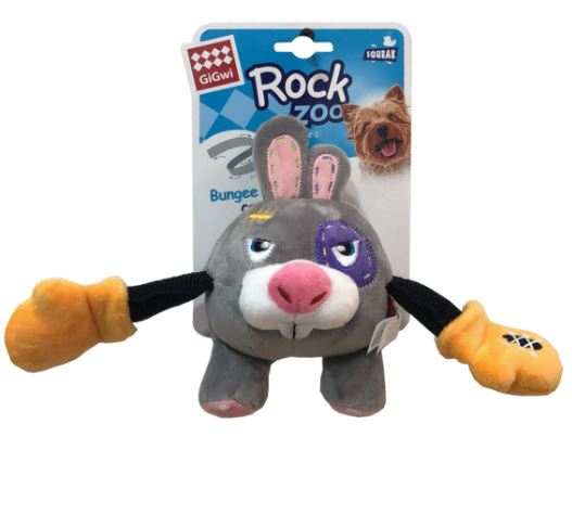 Gigwi - Rock Zoo King With Squeaker & Crinkle S