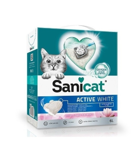 Active White Fragrance Free Cat Litter - Clumping