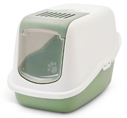 Savic Nestor Cat Toilet Home - Botanical Green