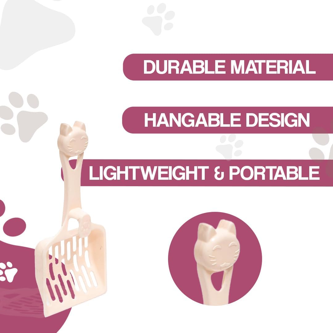 PL - Cat Litter Scooper Plain (22*9Cm)