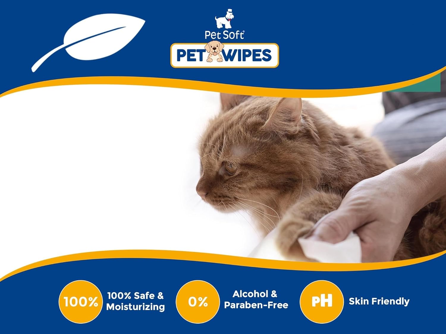 PL - Pet Soft Pet Wipes 100 Sheets
