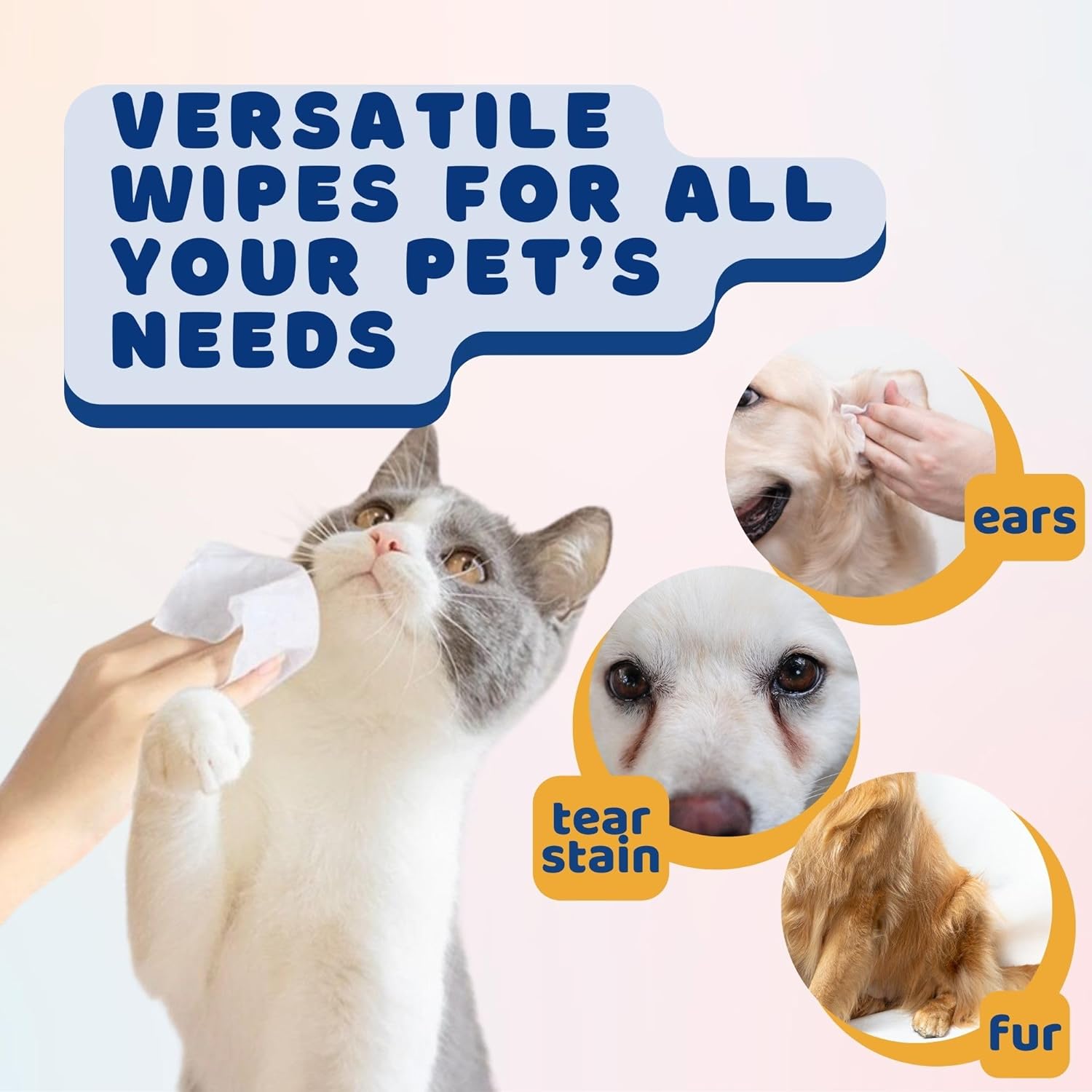 PL - Pet Soft Pet Wipes 100 Sheets