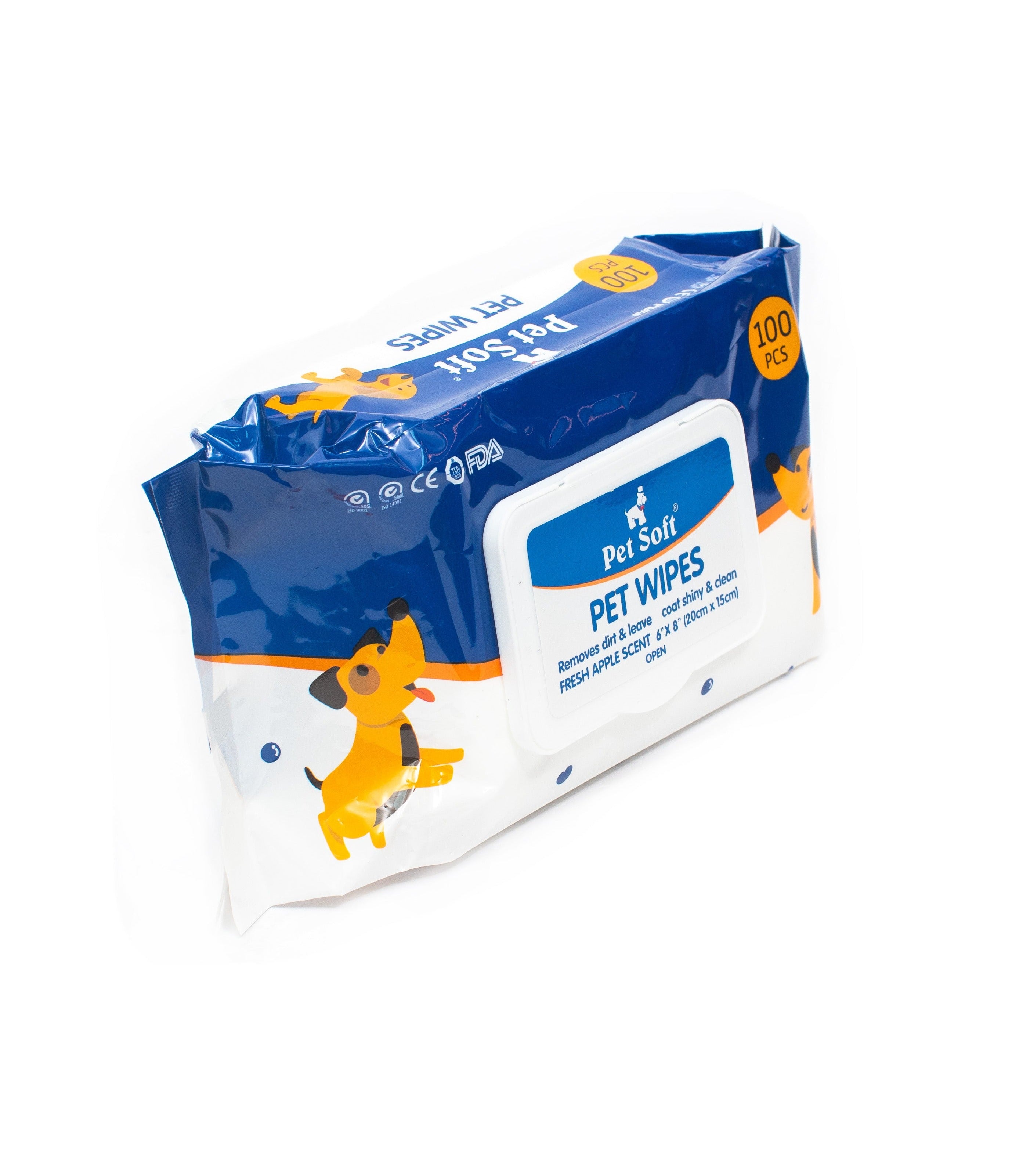PL - Pet Soft Pet Wipes 100 Sheets