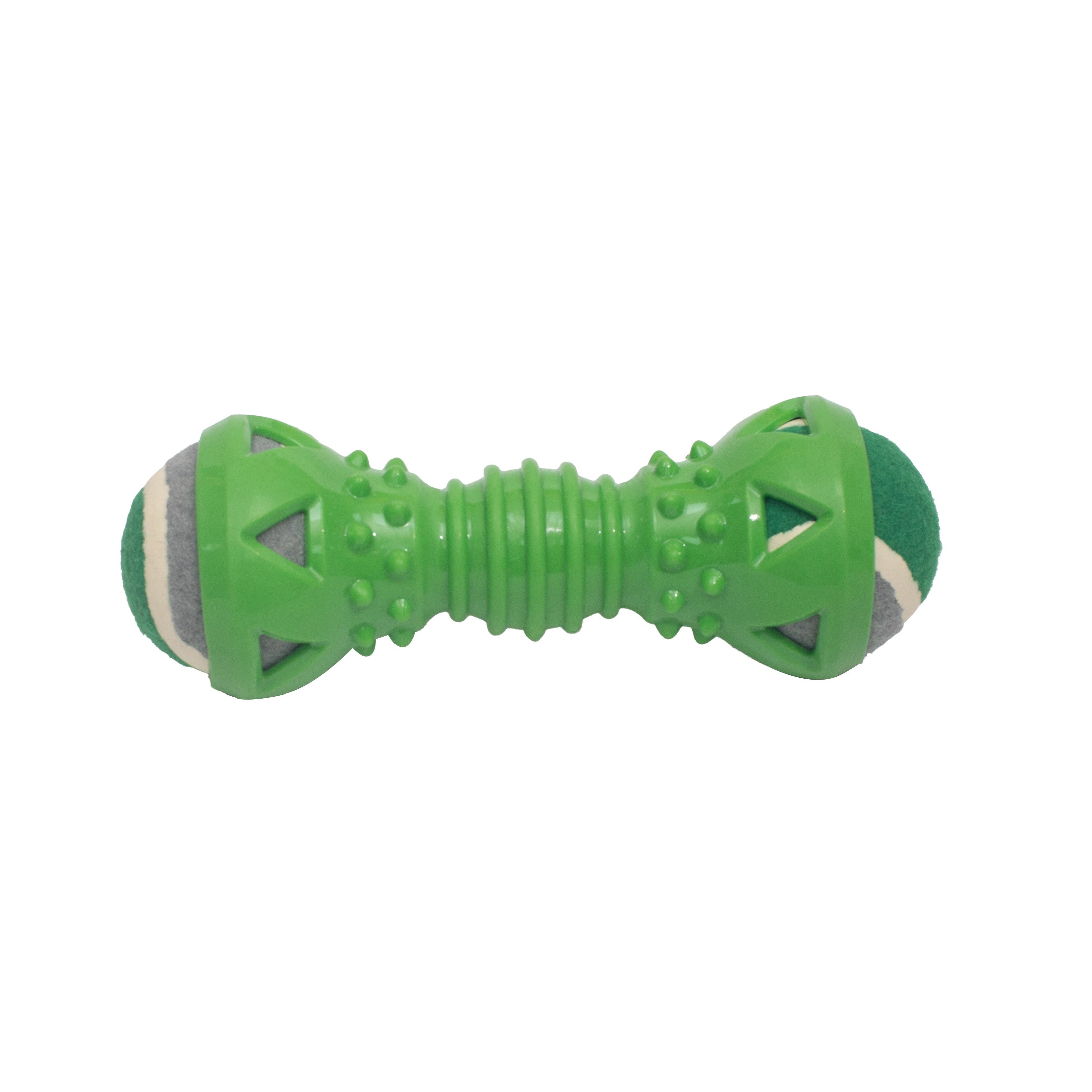 Fetch & Chew Dumbbell: Interactive Fun with Detachable Balls