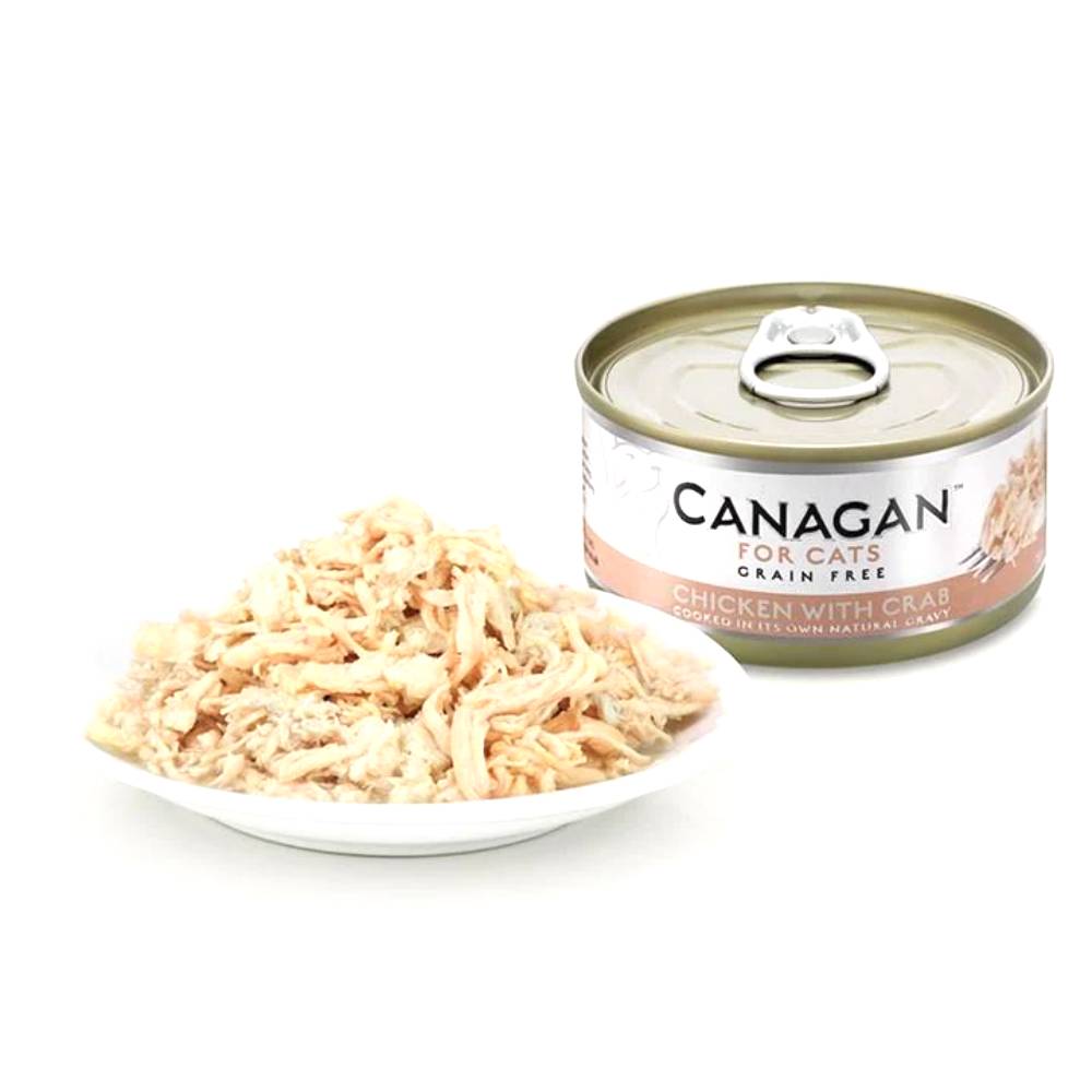 Canagan - Chicken with Crab Tin Cat Wet Food 75g