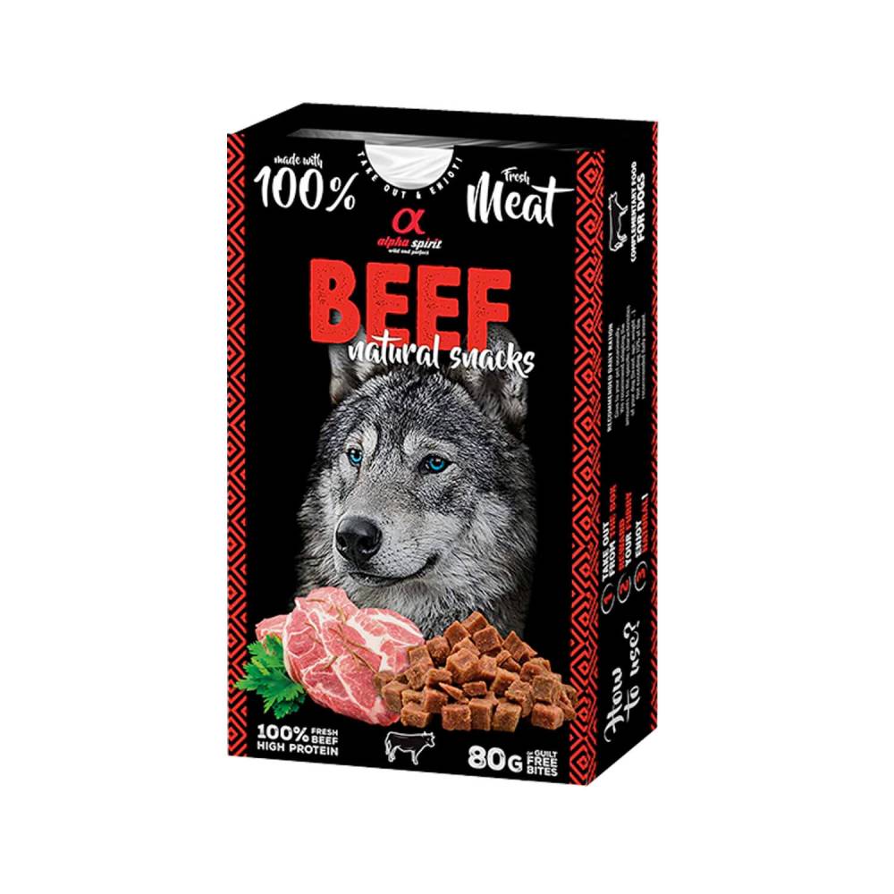 Alpha Spirit Natural Snacks for Dogs 80g