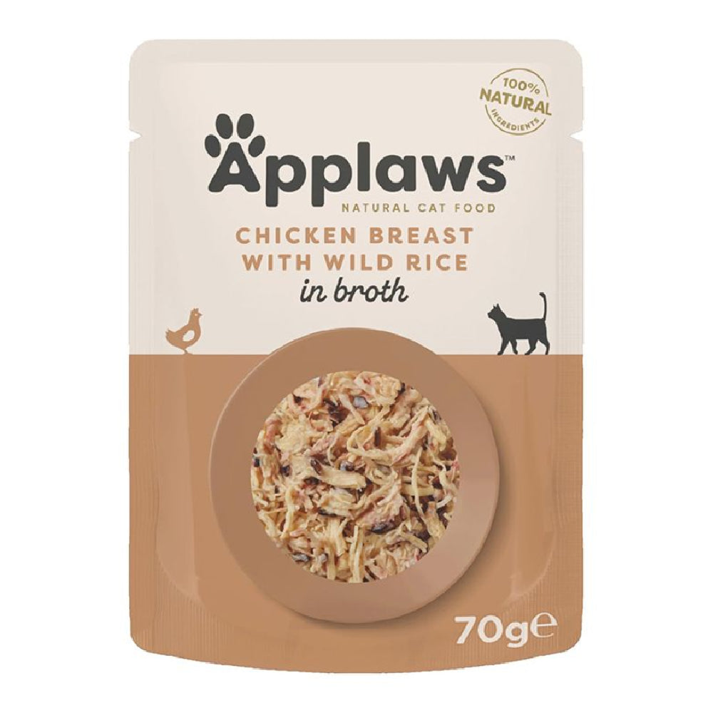 Applaws - Cat Chicken With Rice 70G Pouch Cat