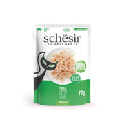 Schesir - Complements Cat Wet Food in Jelly Pouch- Chicken - 70 G