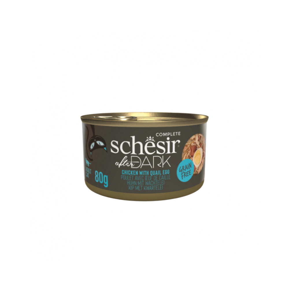 Schesir After Dark Wholefood In Broth For Cat 80g