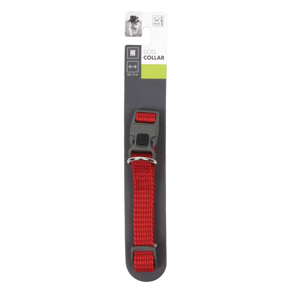 M-PETS - Sportline Dog Collar Red