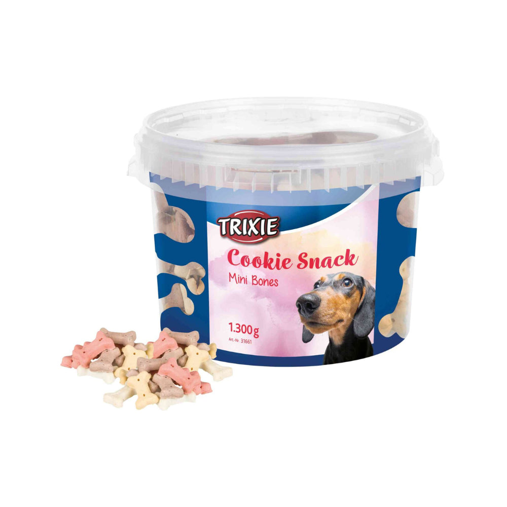 Trixie - Cookie Snack Mini Bones Dog Treats - 1.3KG