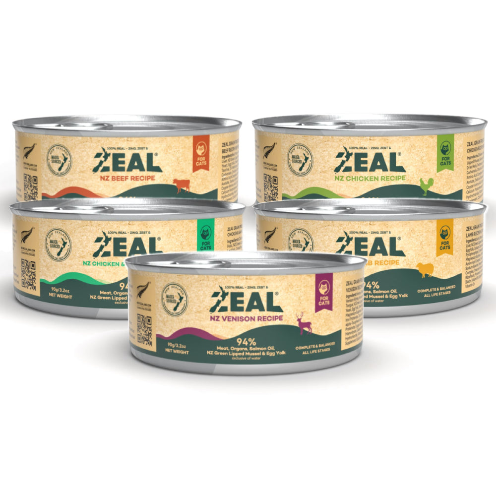 Zeal Grain Free Canned Cat Food 90g