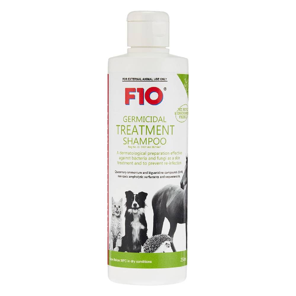 F10 Germicidal Treatment Shampoo - 250 ML