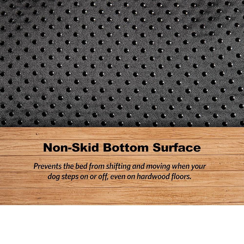 Midwest - QuietTime Deluxe Ombré Swirl Pet Bed – 18 inch (Grey)