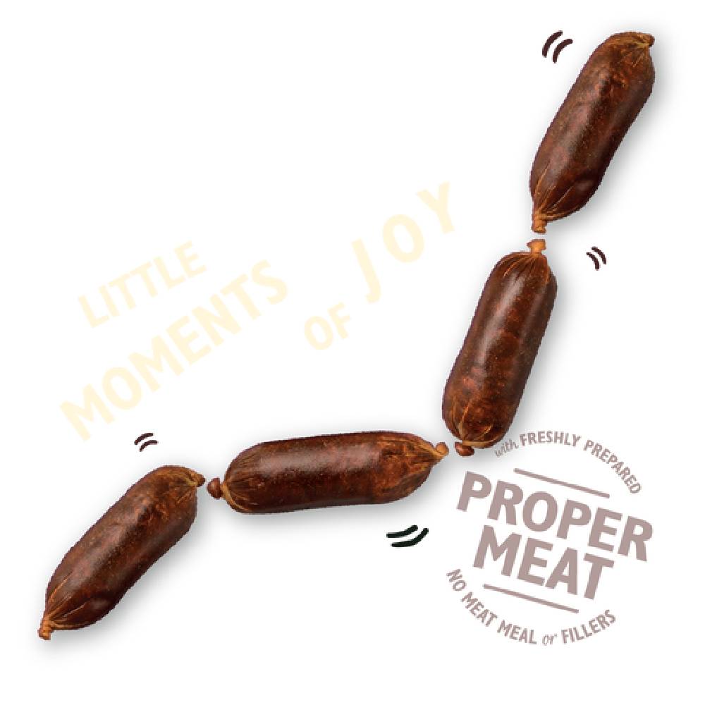 Lily'S Kitchen Scrumptious Duck & Venison Sausages Dog Treats (70G)