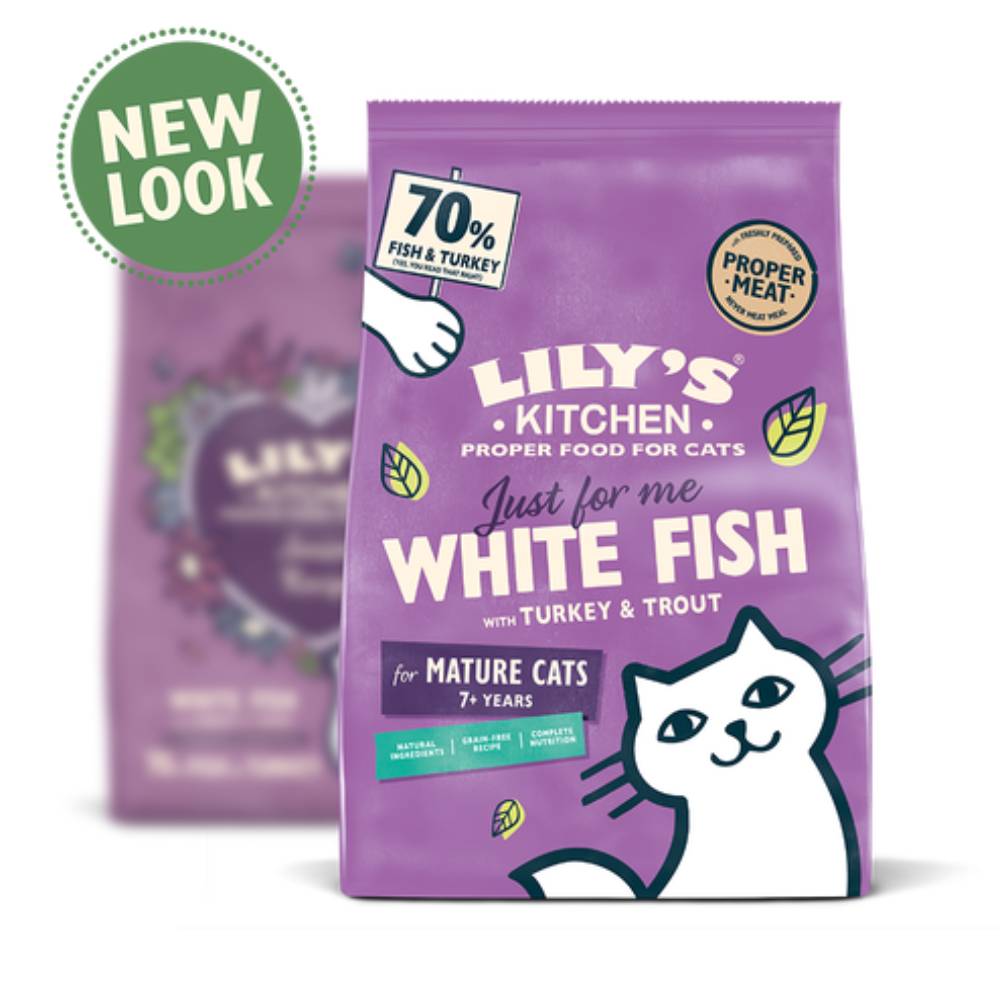 Lily'S Kitchen - Senior Recipe White Fish W/ Turkey & Trout (2Kg)