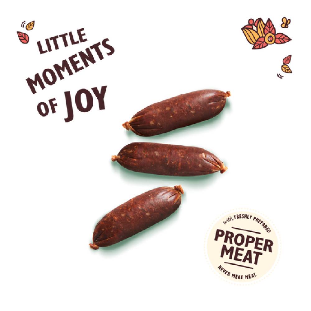 Lily'S Kitchen Cracking Pork & Apple Sausages Dog Treat (70G)