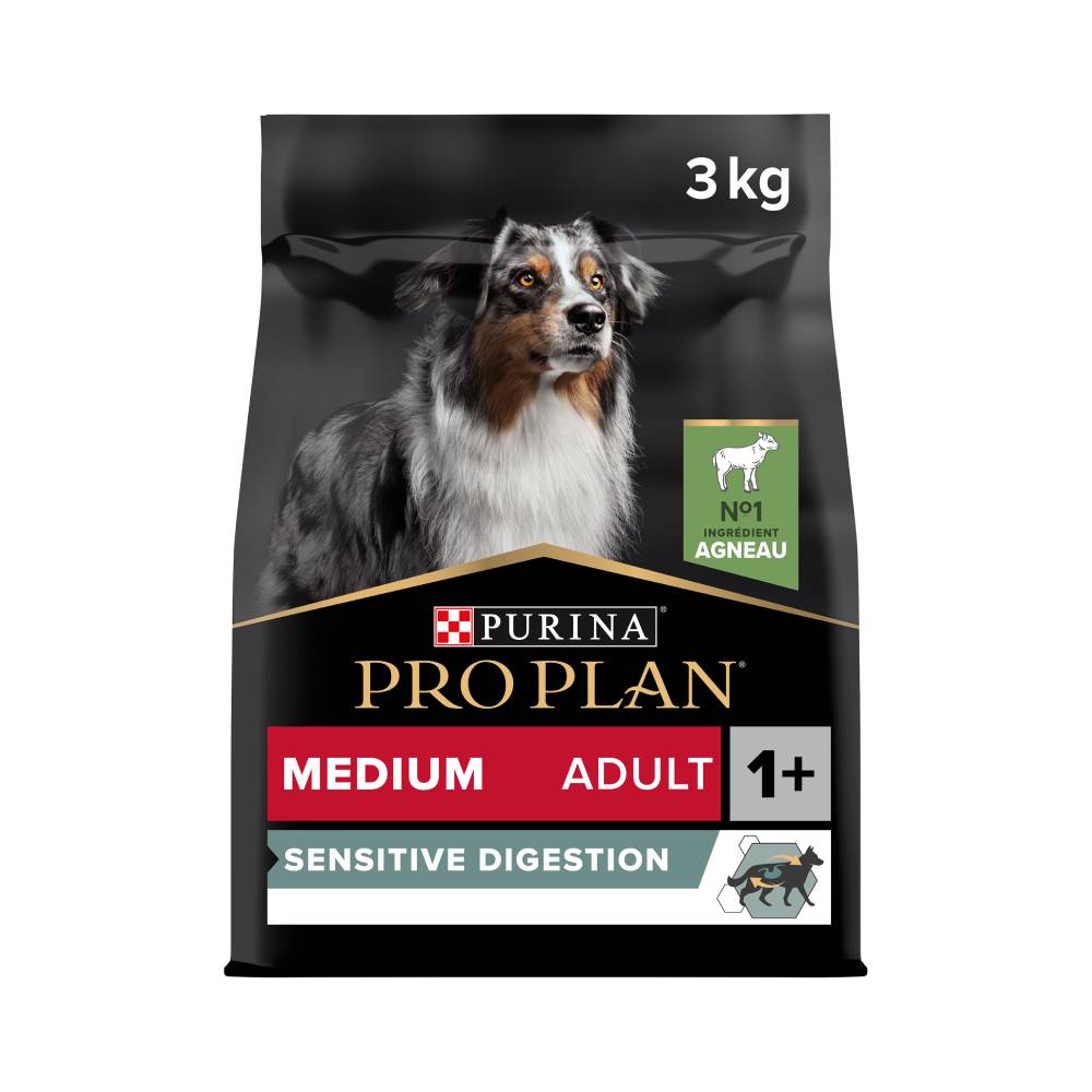 Pro Plan - Medium Adult Sensitive Digestion Dog Lamb 3KG
