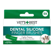 Vets Best - Silicone Finger Brushes for Dogs & Puppies