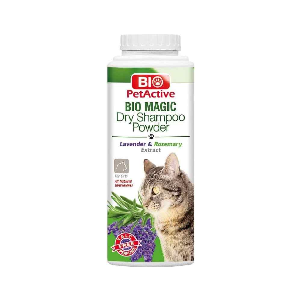 Bio - Magic Dry Shampoo Powder (For Cats) 150Gm