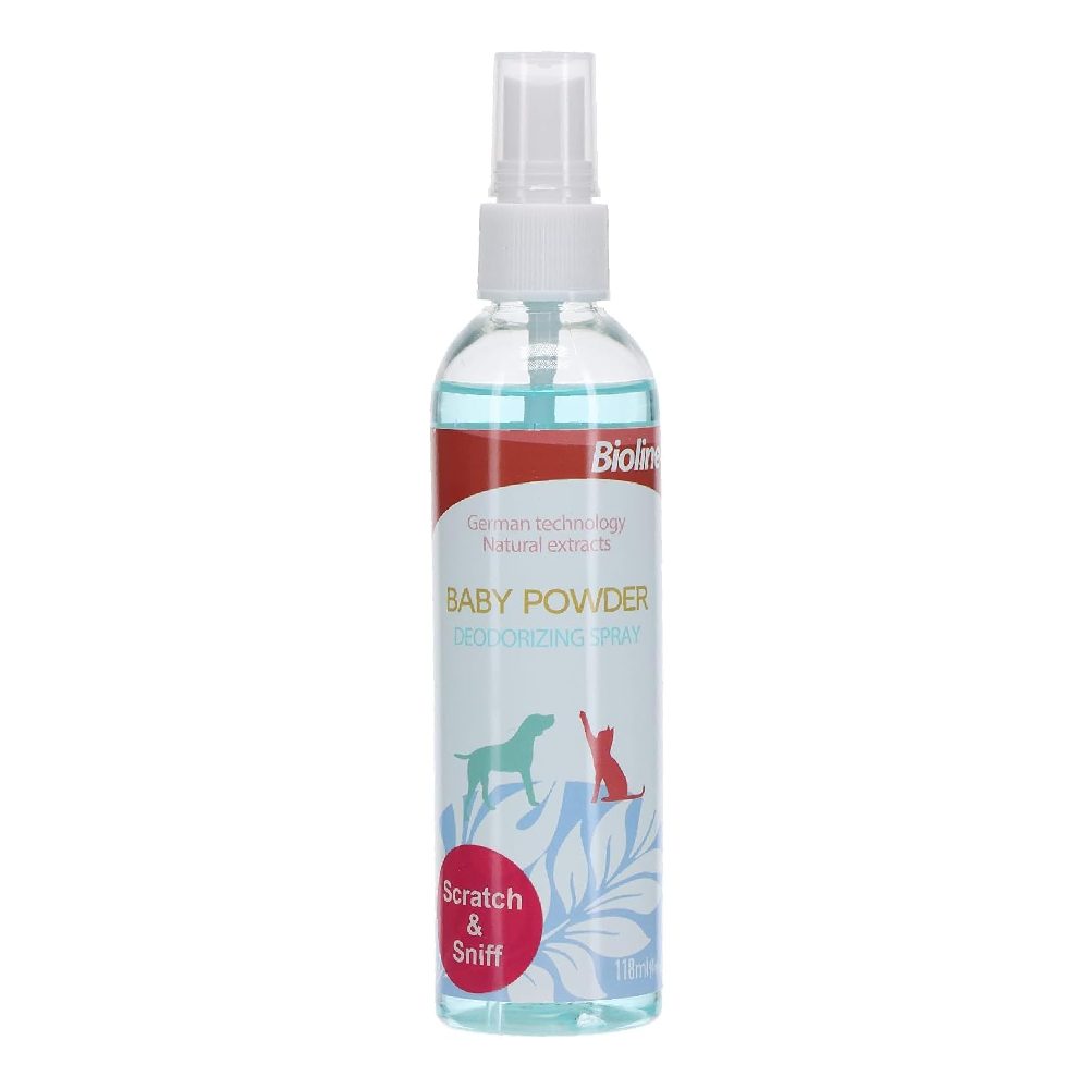 Bioline - Baby Powder Deodorizing Spray - 118 ml