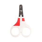 Flamingo - Groo'Me Fausto Cat Nail Scissors White/Red