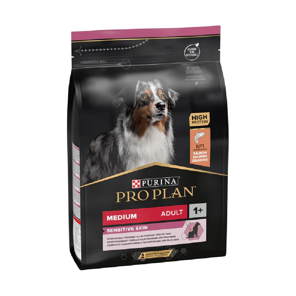 Pro Plan - Medium Adult Sensitive Skin Dog Salmon 3KG
