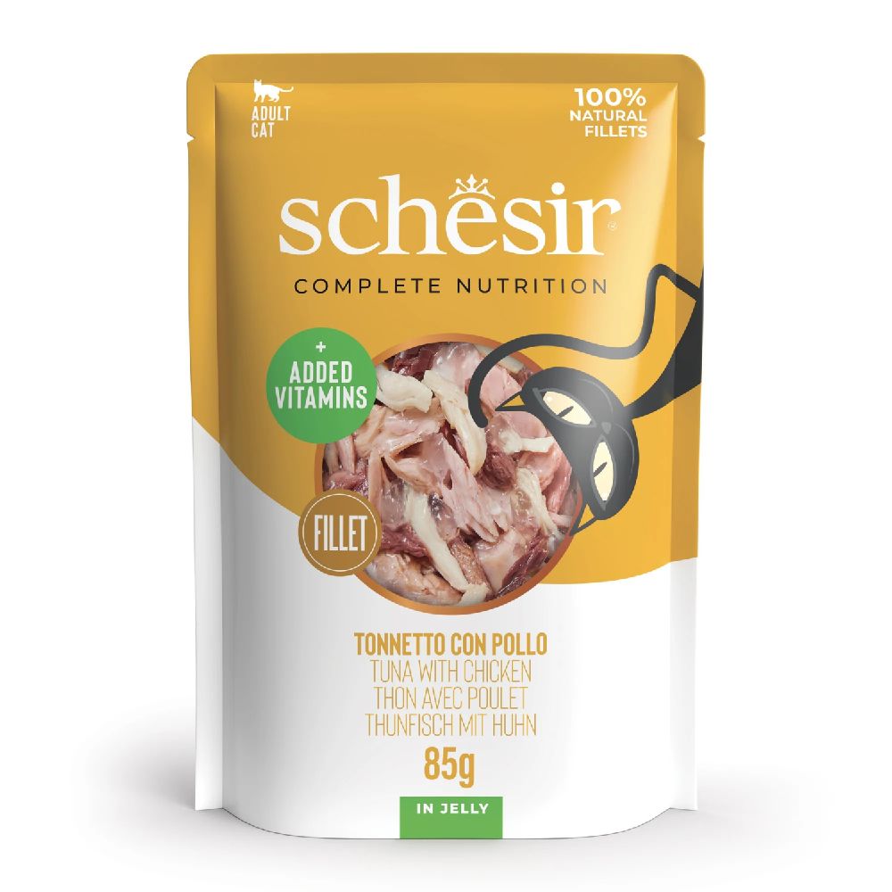Schesir - Cat Pouch Tuna With Chicken 85g