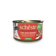 Schesir - Cat Wet Food-Tuna With Shrimps 85G
