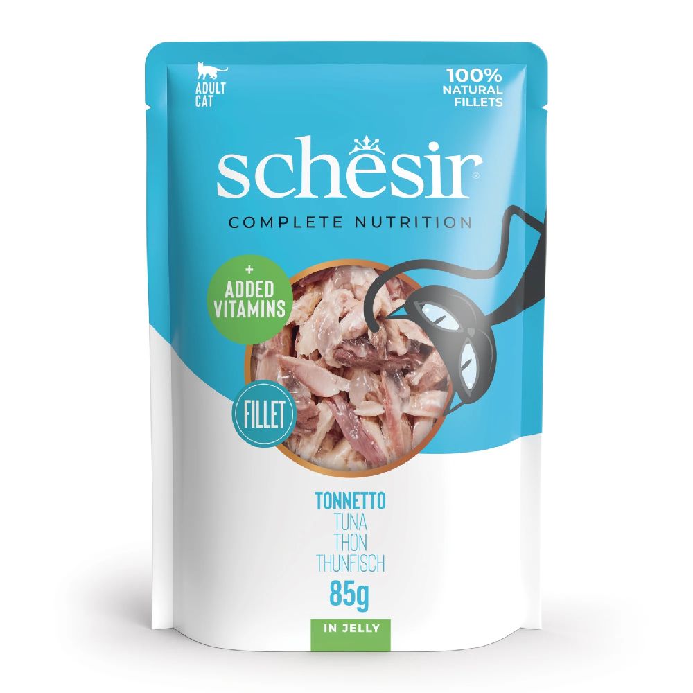 Schesir - Cat Pouch Jelly Tuna For Adult 85G