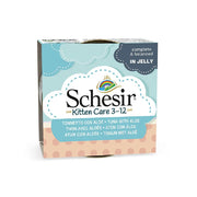 Schesir - Cat Wet Food Can-Kitten -Tuna With Aloe - 85 G