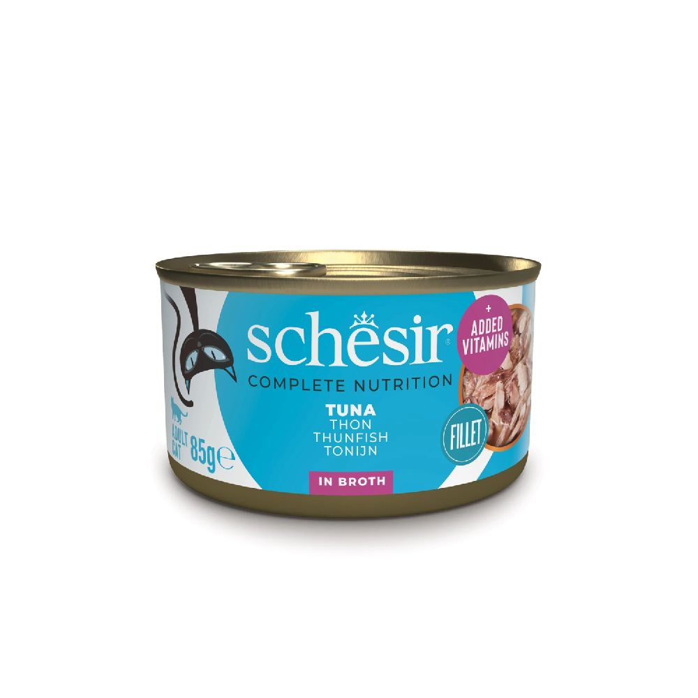Schesir - Cat Wet Food-Tuna Natural Style - 85 G