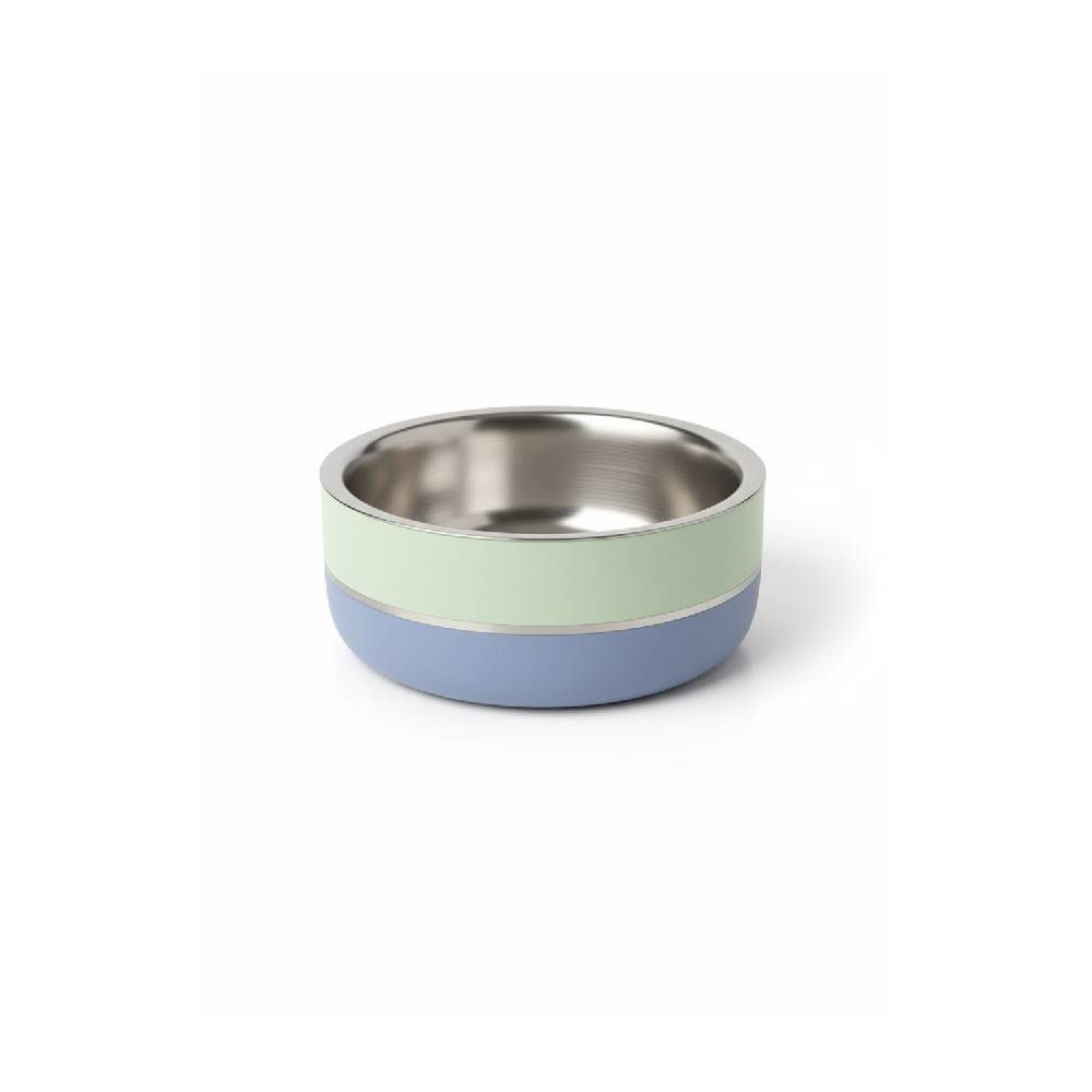 Saluki - Stainless Steel Double Wall Dog Bowls – Two Tone
