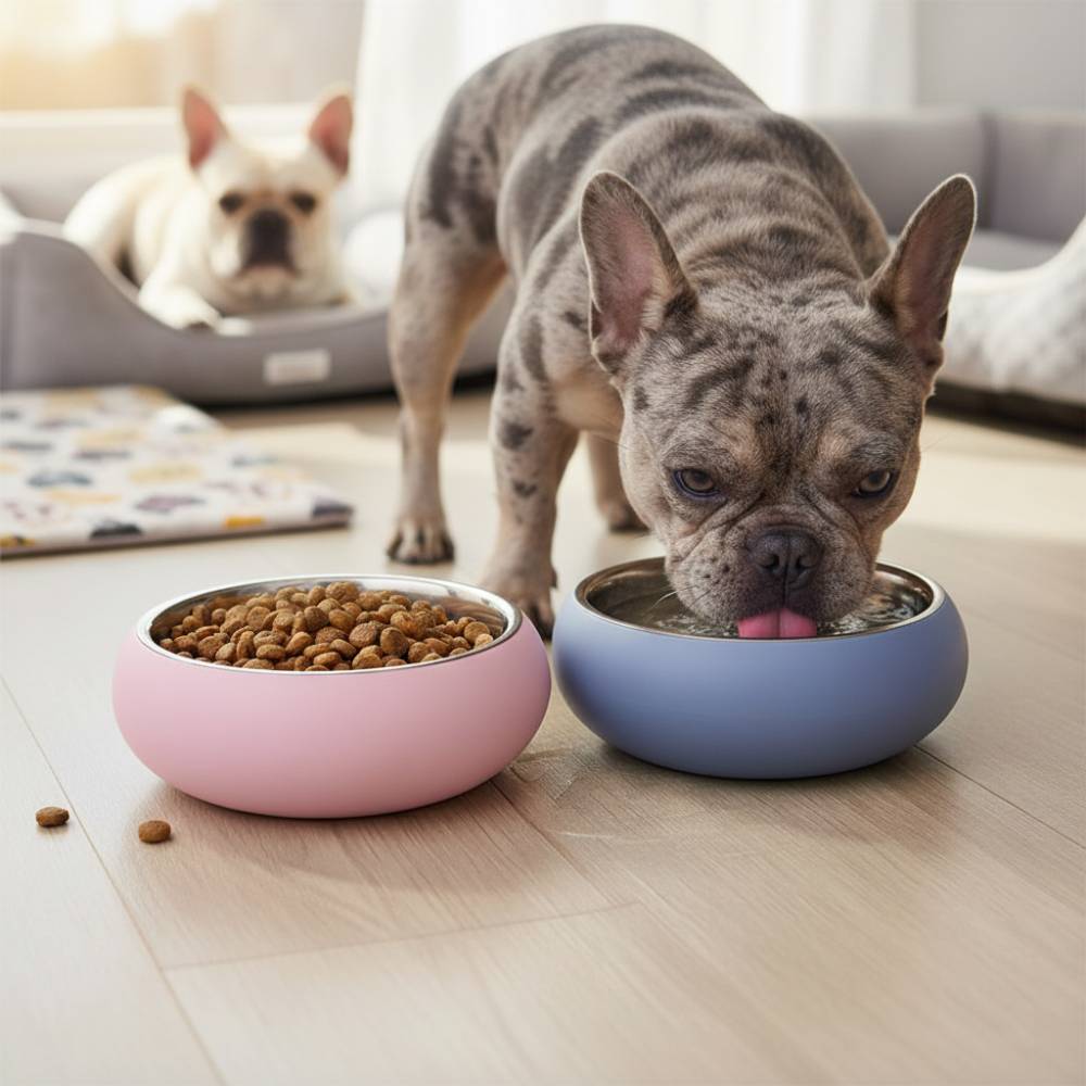 Saluki - Double Wall Bowl Belly with Non-Slip Base – 1240 ml