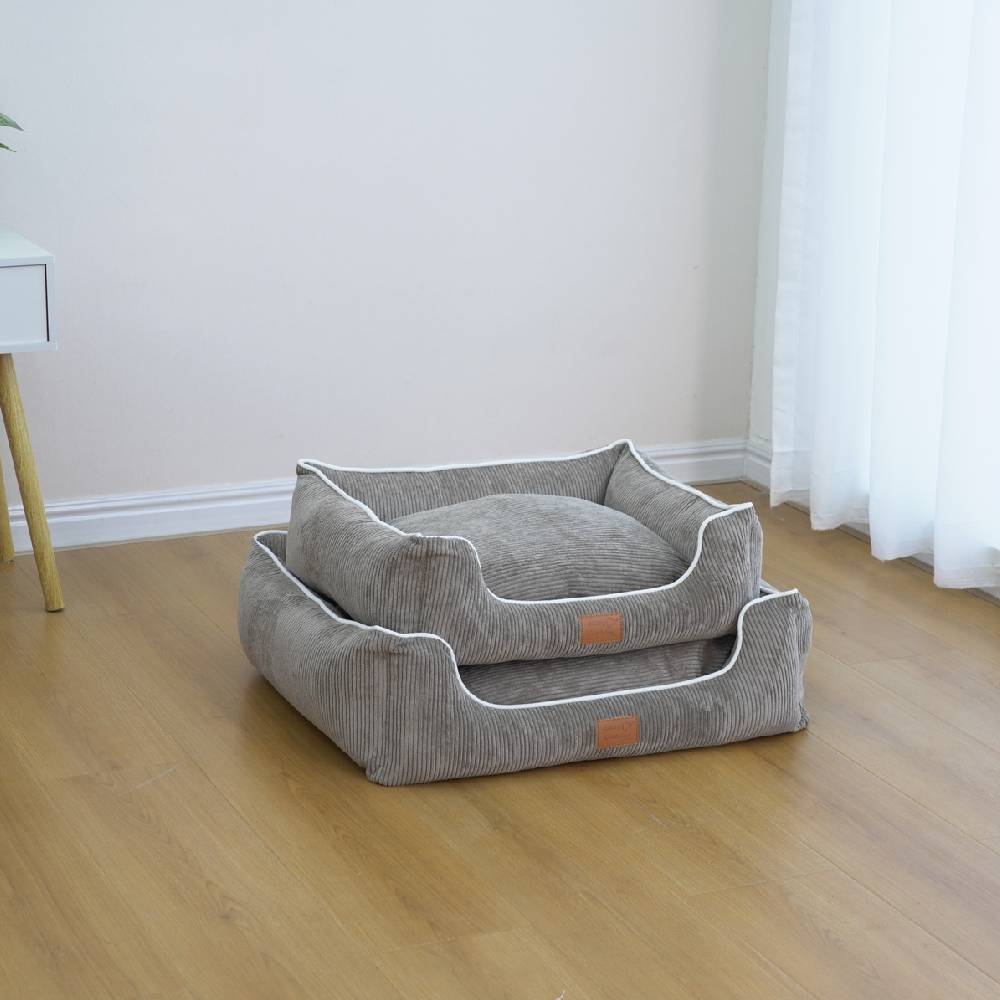 Catry - Pet Cushions With Soft Fabric - Khaki