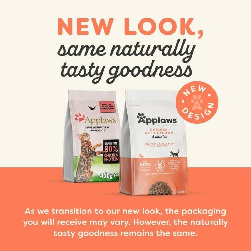 Applaws - Chicken & Salmon Dry Adult Cat Food 2KG
