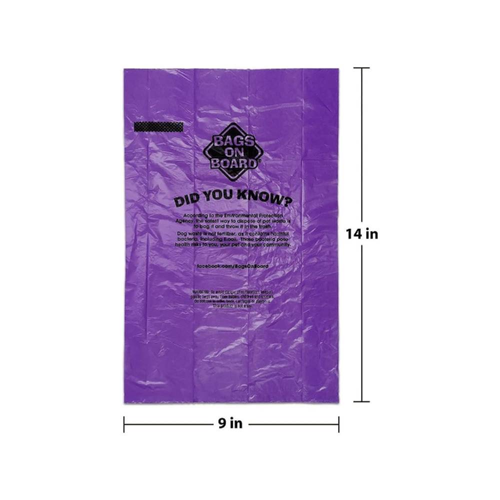 Bags On Board - Rainbow Dog Poop Bags – 140 Bags