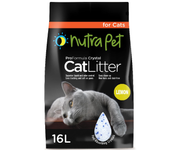 Nutrapet Cat Litter Silica Gel 16L- Lemon Scent
