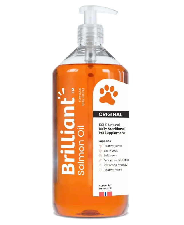 Brilliant Salmon Oil for Dogs and Cats 1000ml