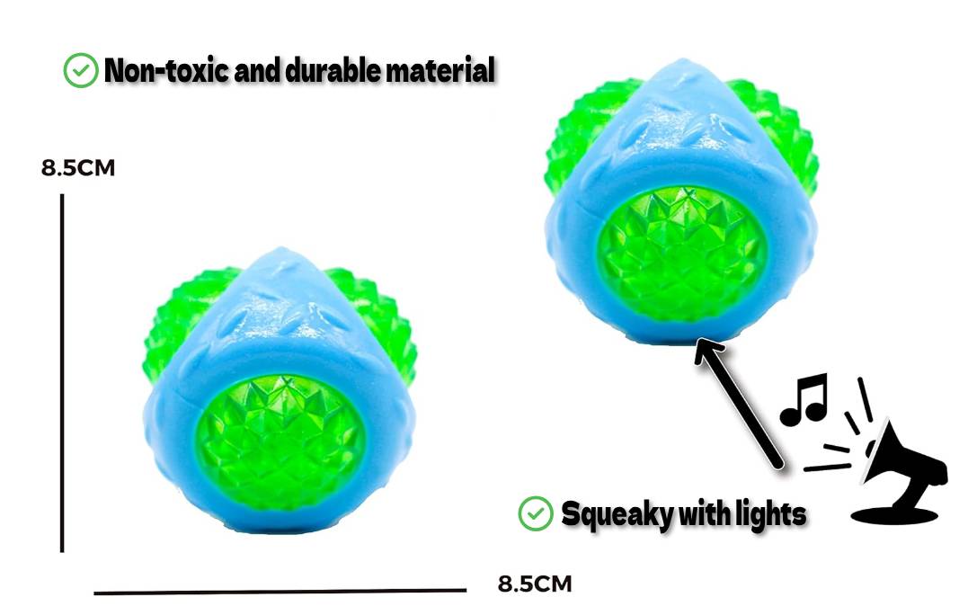 PL - Sparkling Spiked Ball Toy