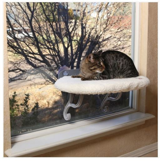 K&H - Universal Mount Kitty Sill Fleece 14"X24"