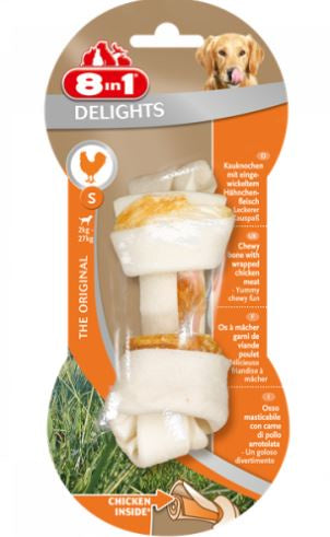 8in1 - Delights Bone Chicken- S