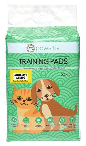Pawsitiv - Training Pads Unscented -Sticker 30PCS