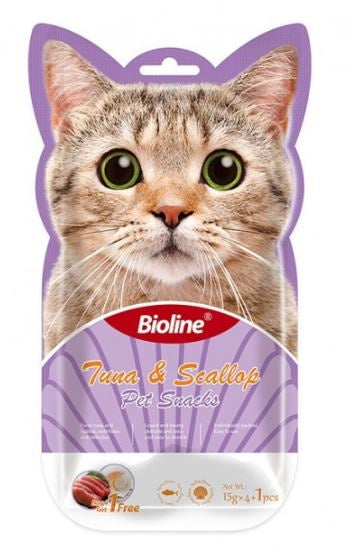Bioline - Cat Treats - 5X15G
