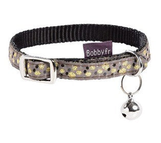 BOBBY CHAMANE CAT COLLAR - BLACK