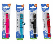 Duvo - Cat Collar Uni 2 Nylon Mixed Colors 20-30 CM / 10Mm (Per Piece)