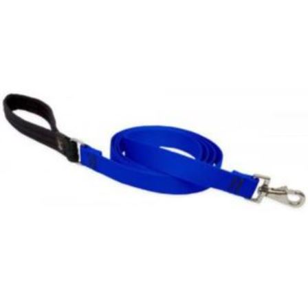 Lupine - Basic Solids Padded Handle Dog Leash 4Ft 1/2" Wide
